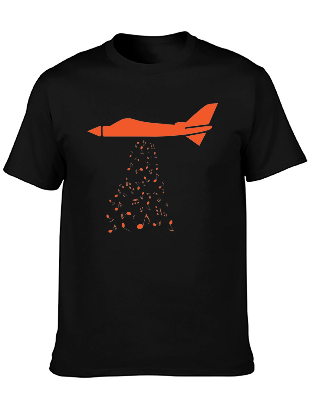Jet Stream Music T-Shirt - Black