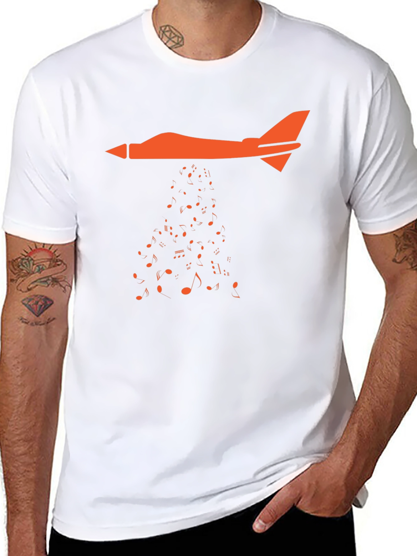 Jet Stream Music T-Shirt - Black