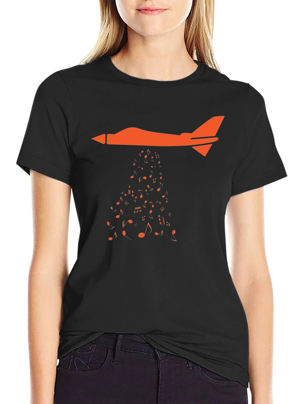 Jet Stream Music T-Shirt - Black
