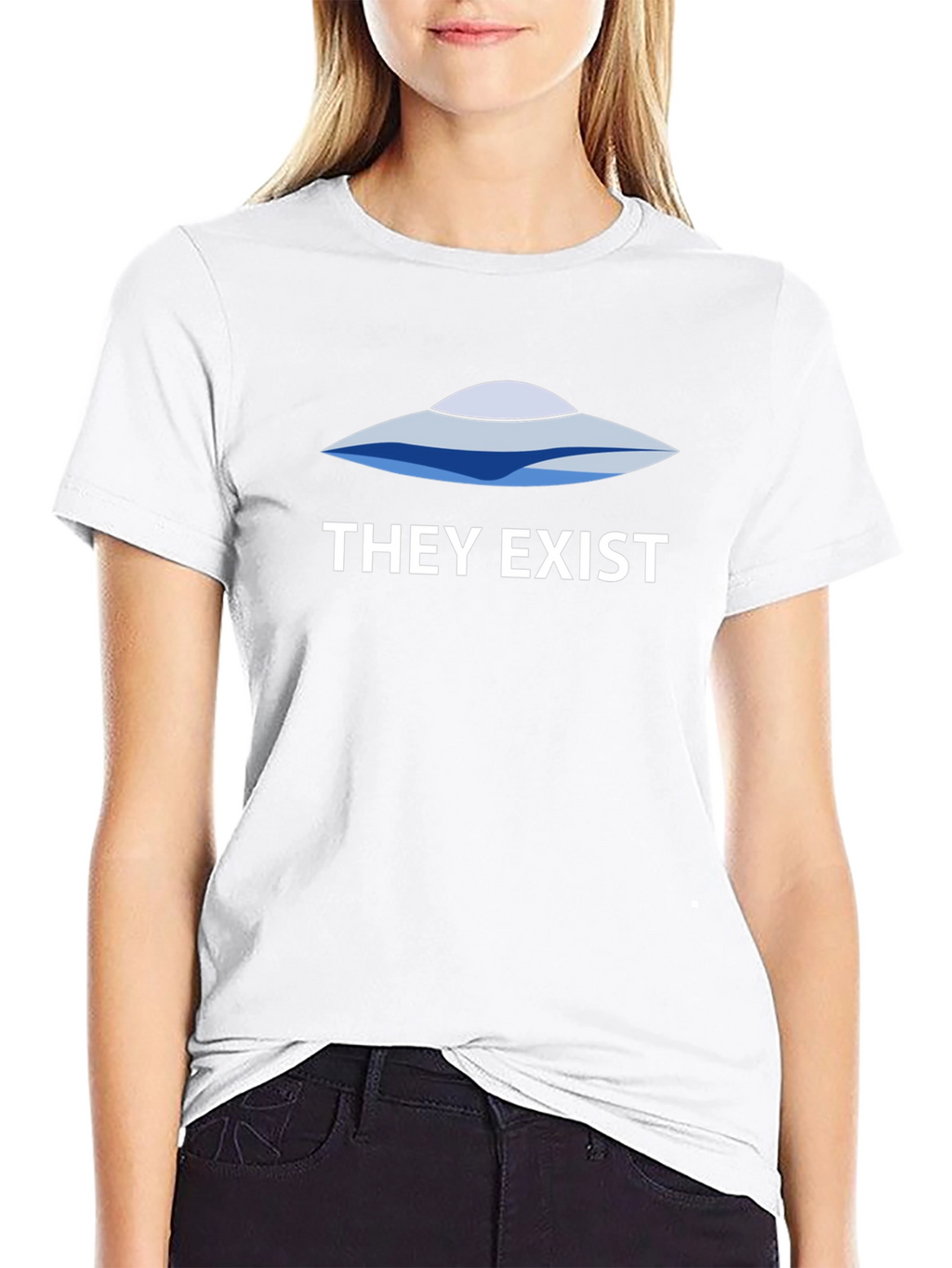 UFO They Exist Graphic T-Shirt