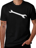 Wrench Graphic Black T-Shirt