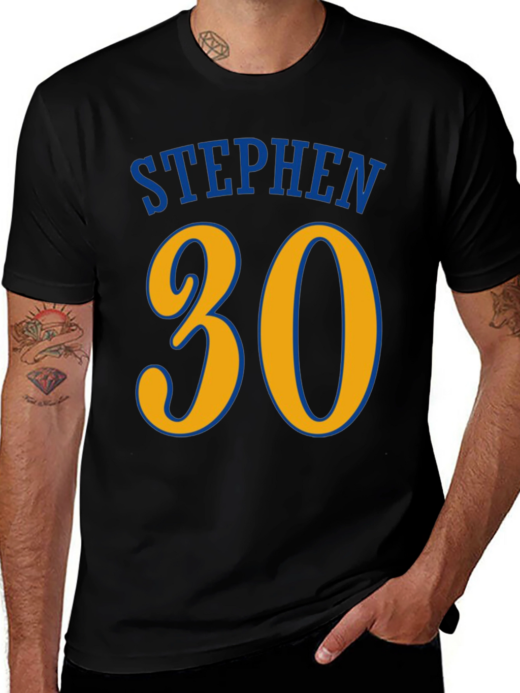 Stephen Curry 30 Fan T-Shirt - Black