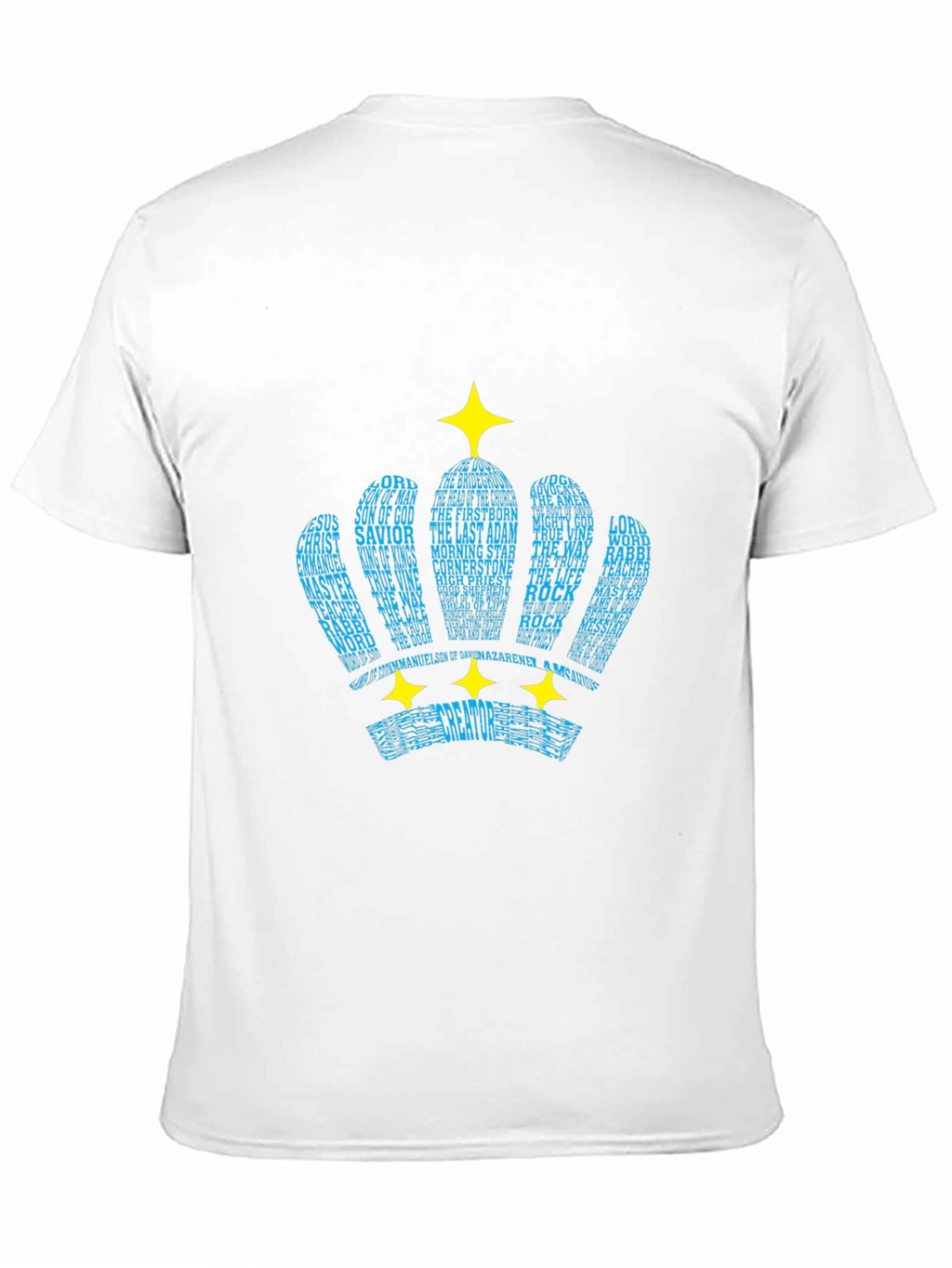 Word Crown Black T-Shirt