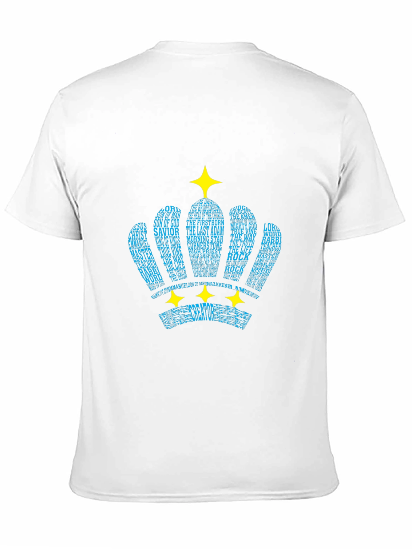Word Crown Black T-Shirt