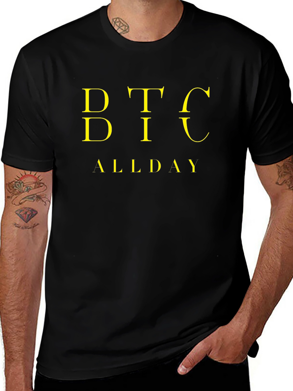 BTC Allday Black T-Shirt