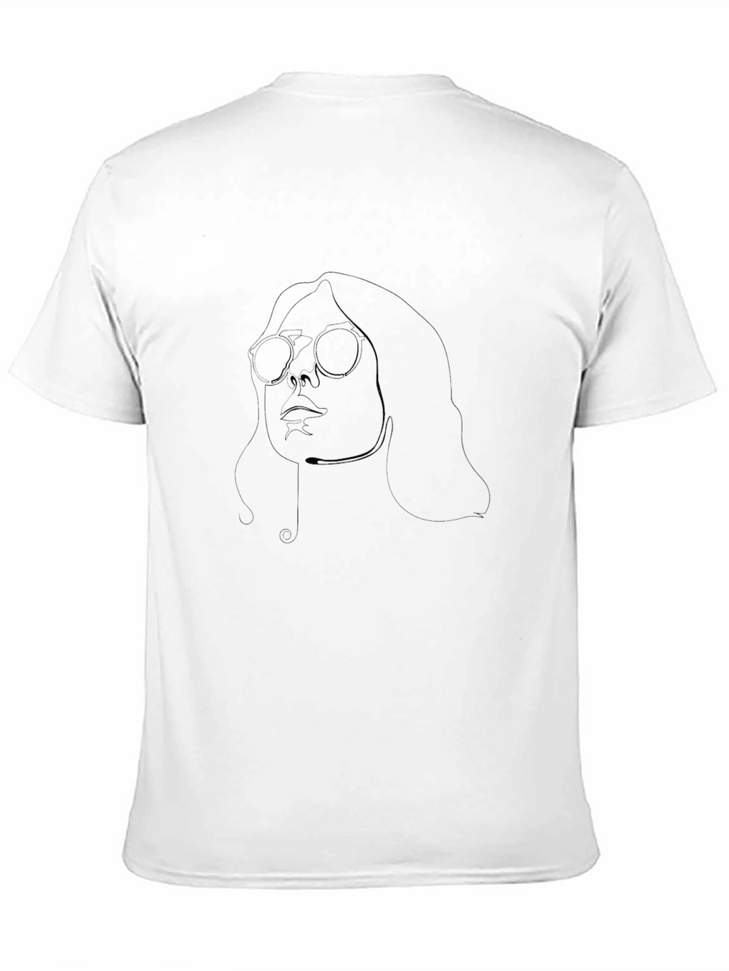 Modern Art Line Drawing Tee