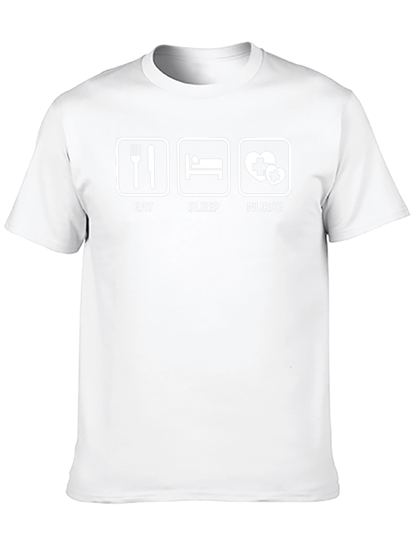 Eat Sleep Nurse T-Shirt - Funny Healthcare Apparel