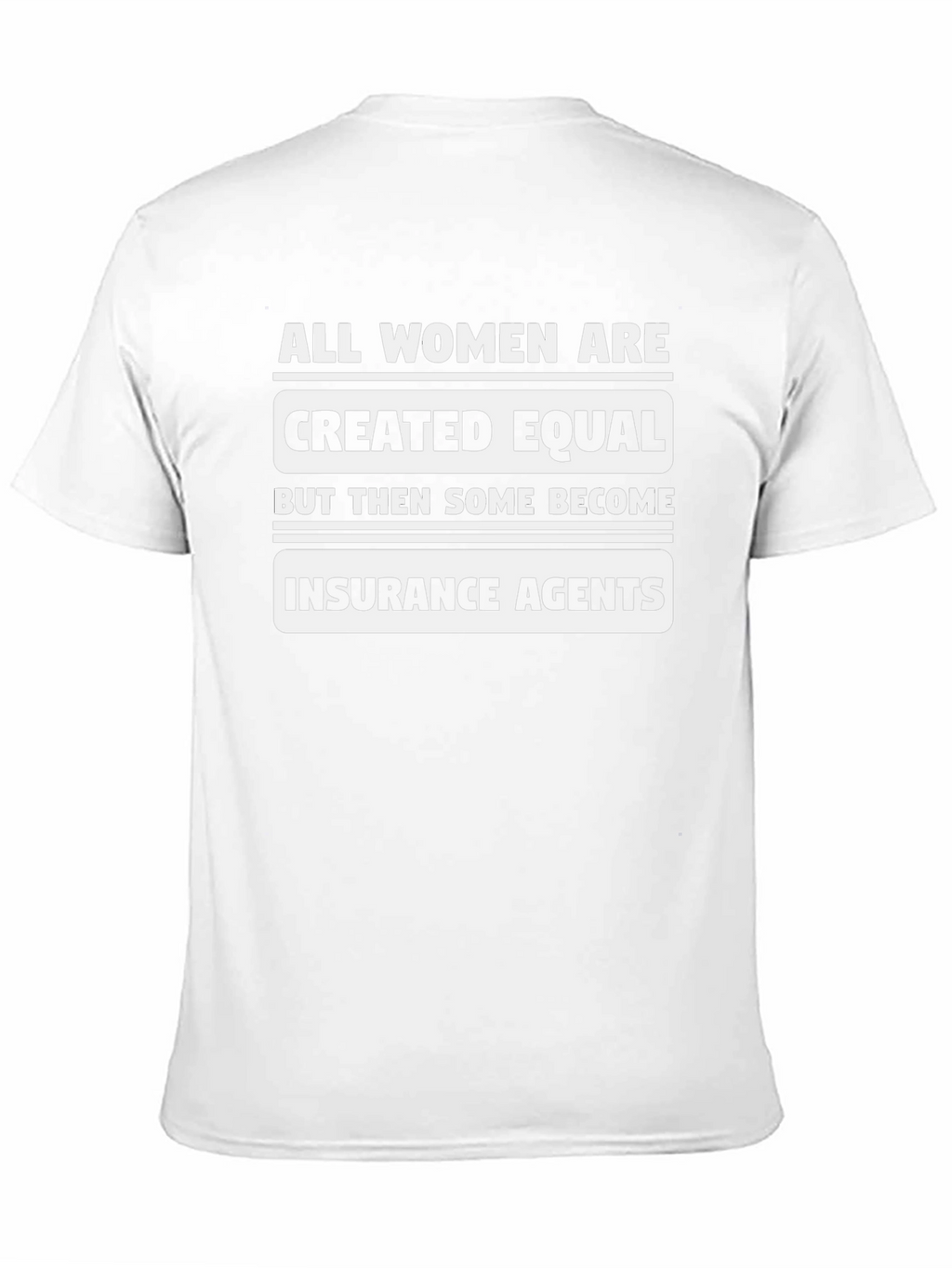 Funny Insurance Agent Womens T-Shirt