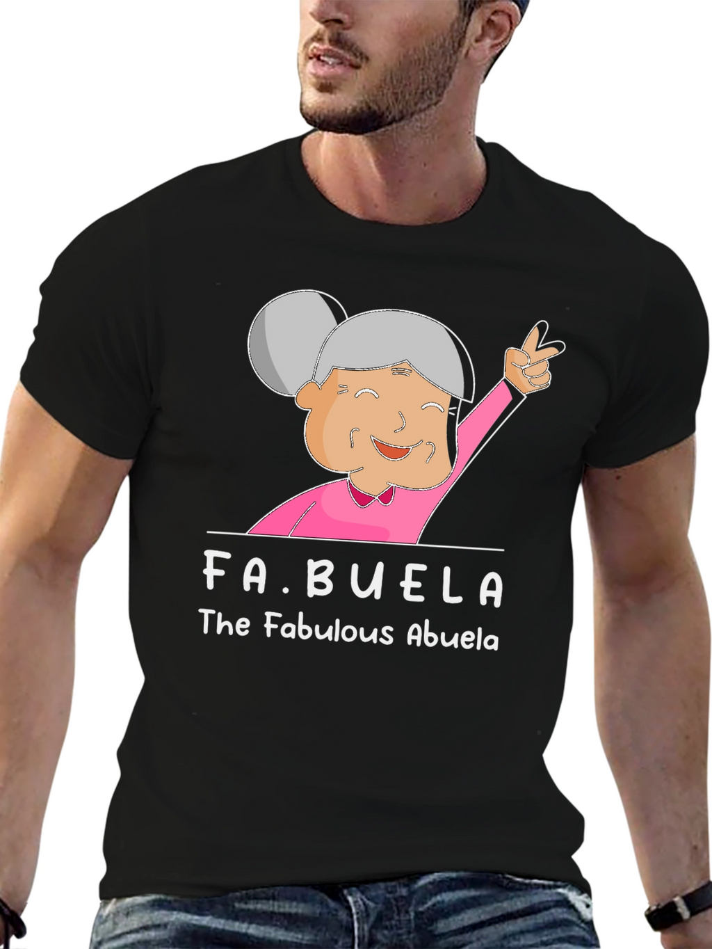 Fabulous Abuela T-Shirt - Grandma Humor