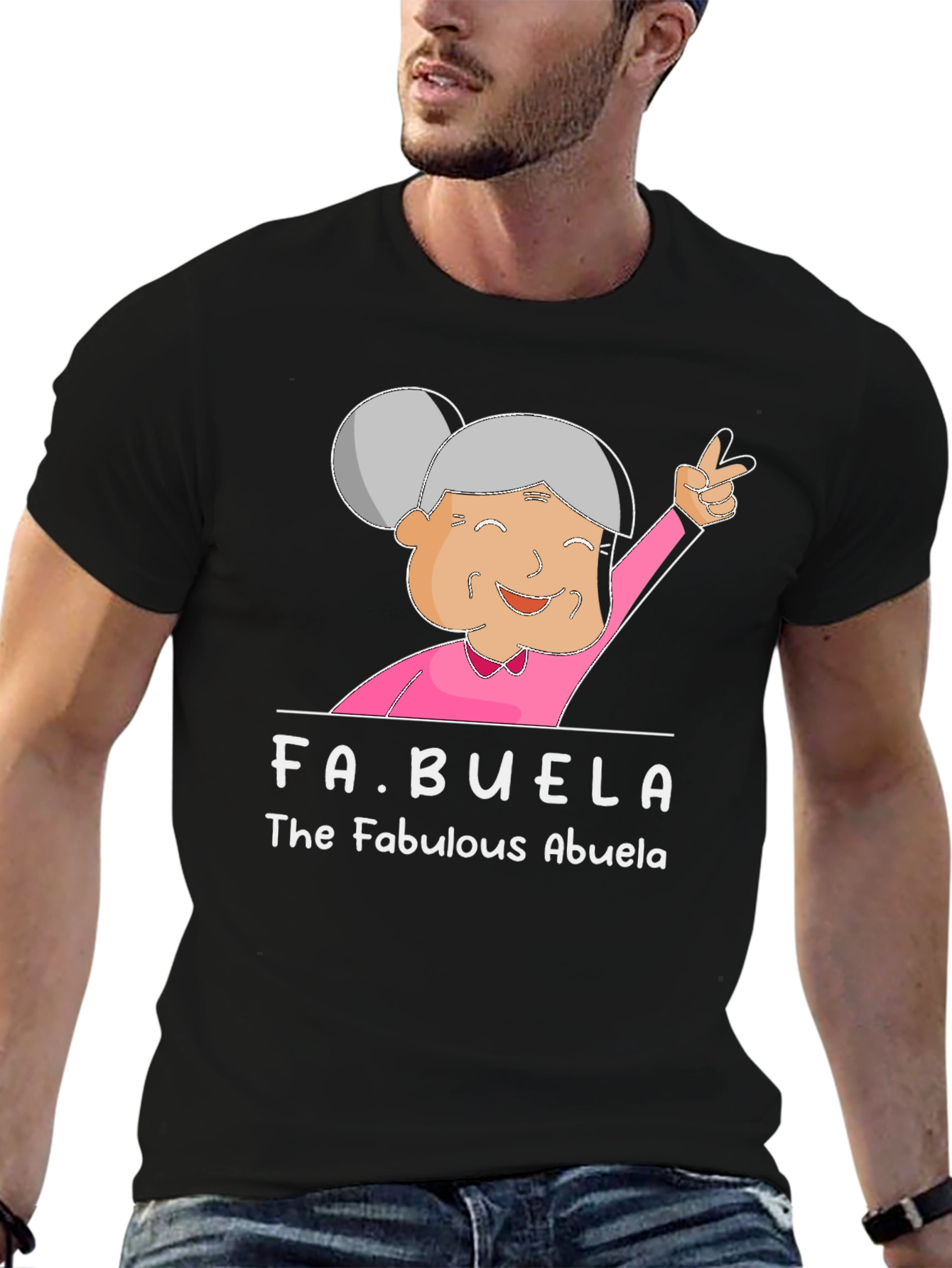 Fabulous Abuela T-Shirt - Grandma Humor