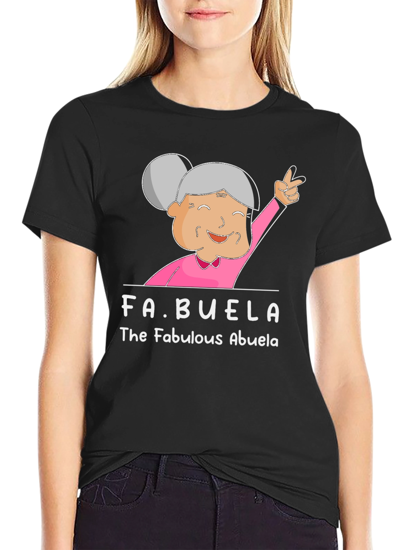 Fabulous Abuela T-Shirt - Grandma Humor