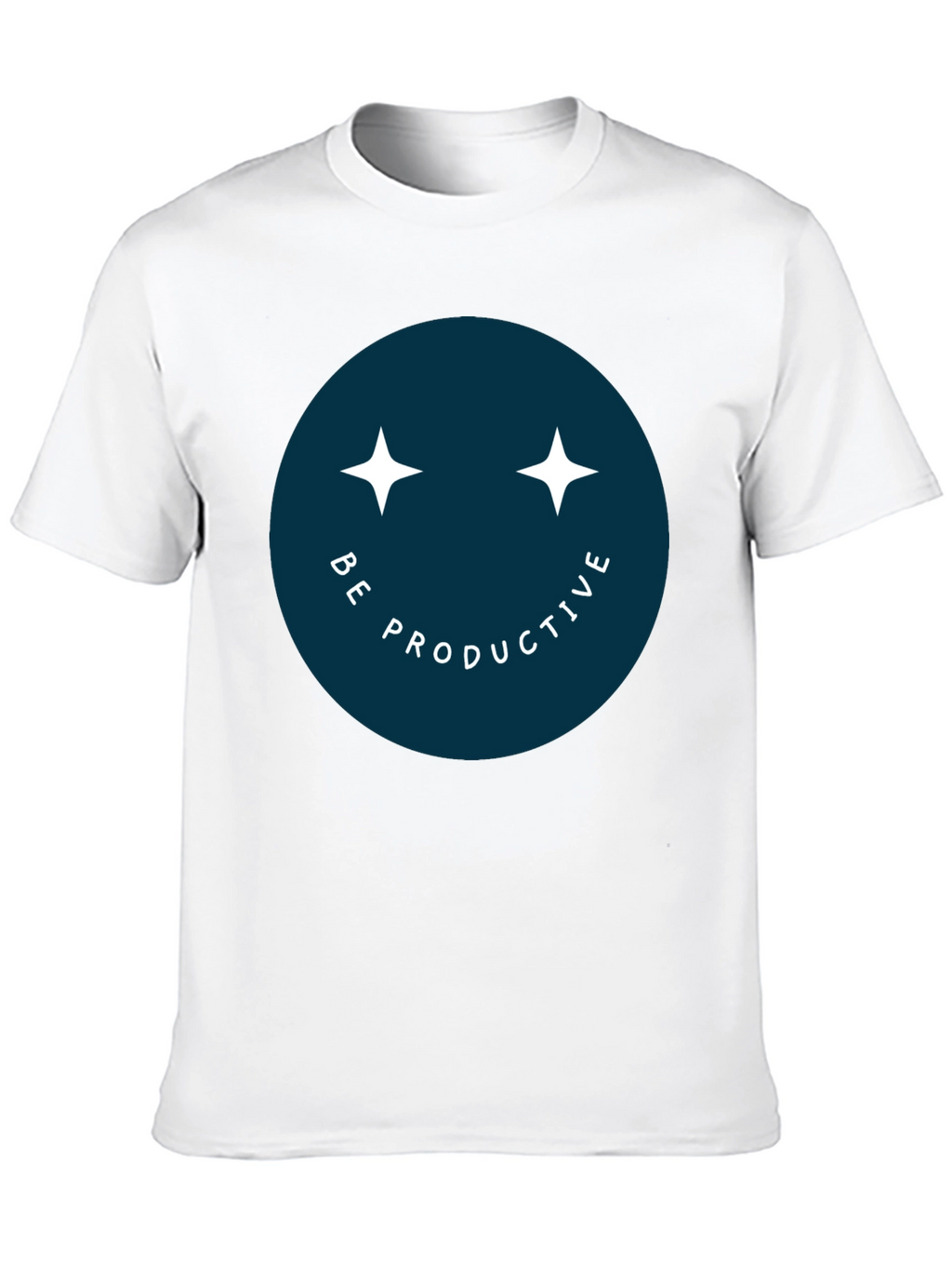 Be Productive Smiley Face T-Shirt