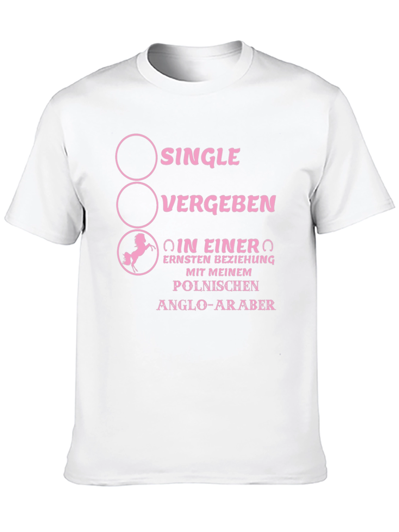 Single Vergeben Horse Lover T-Shirt