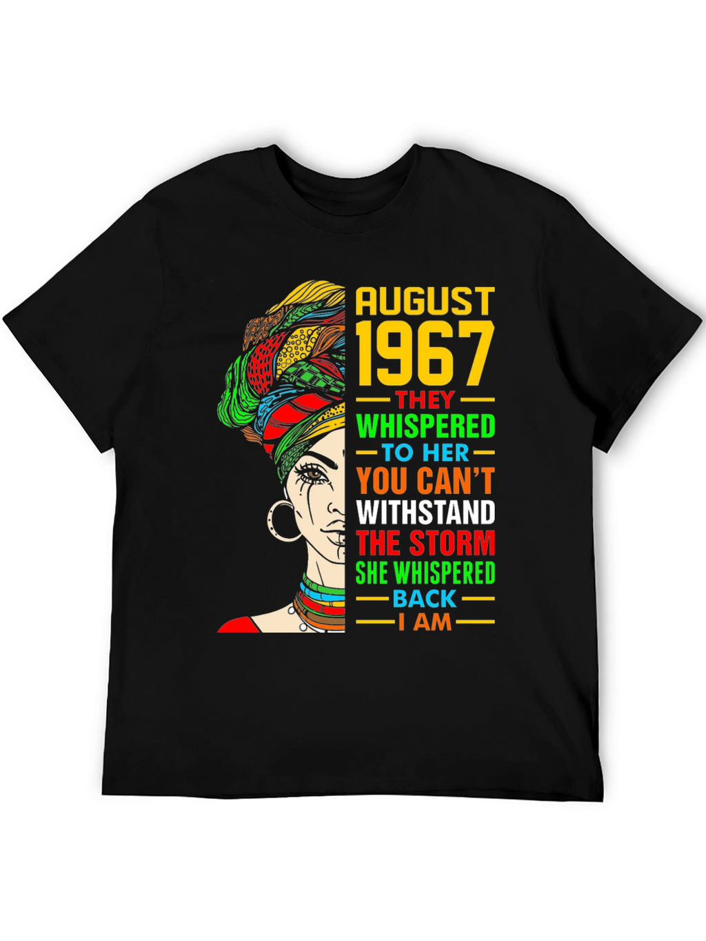 August 1967 Black Woman T-Shirt