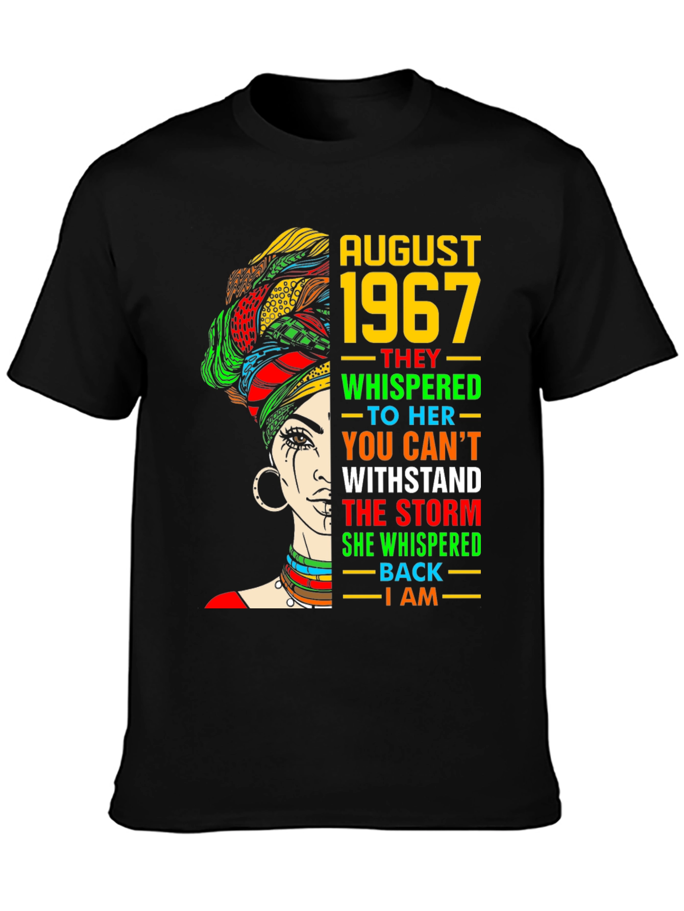 August 1967 Black Woman T-Shirt