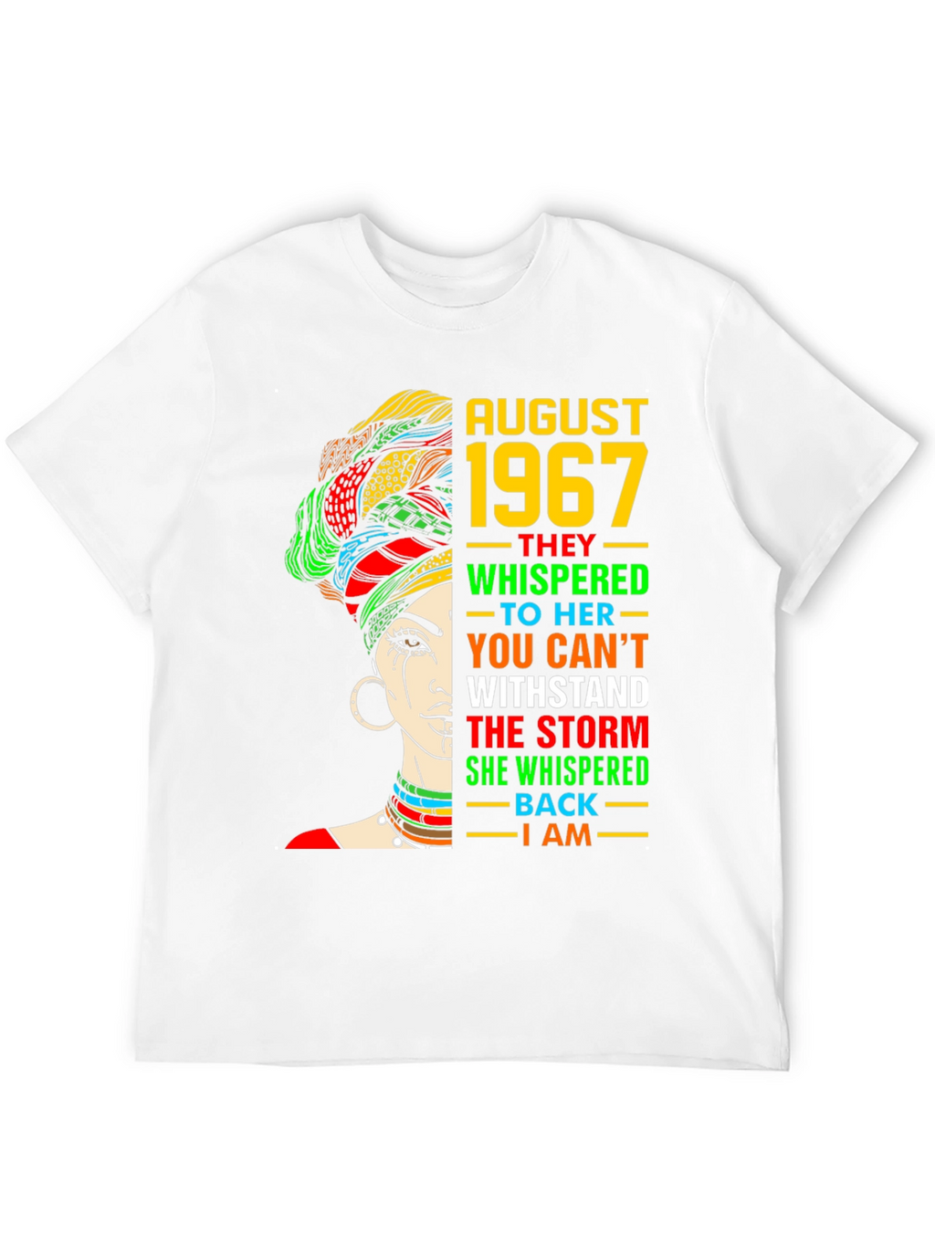 August 1967 Black Woman T-Shirt