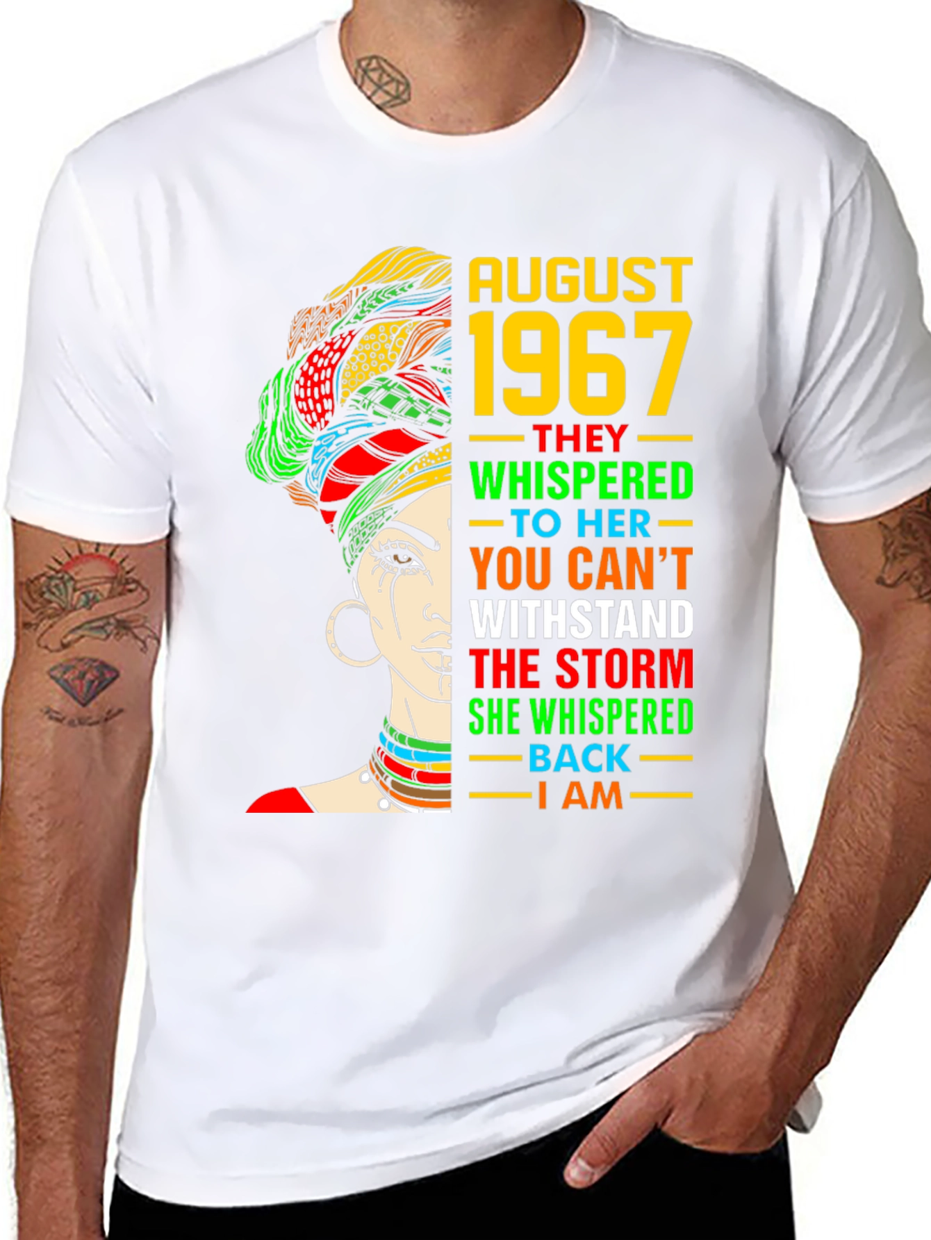 August 1967 Black Woman T-Shirt