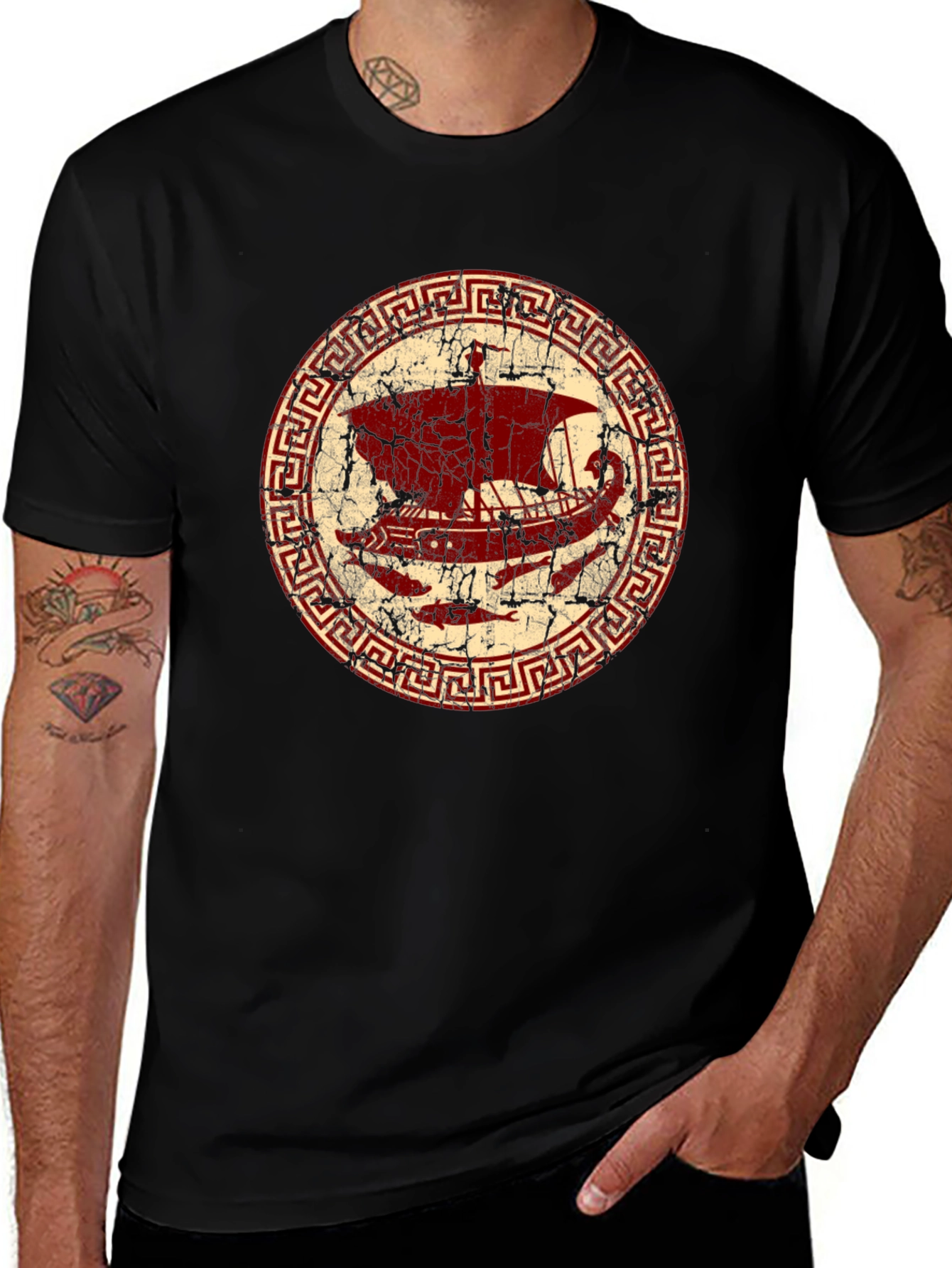 Ancient Greek Ship T-Shirt