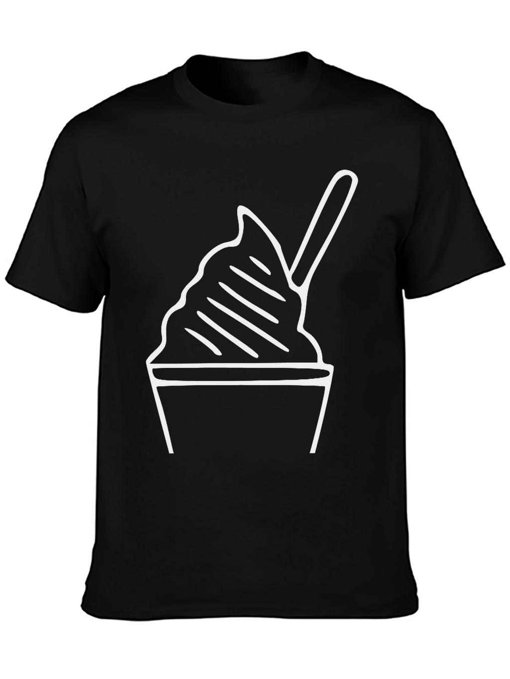 Minimalist Ice Cream T-Shirt