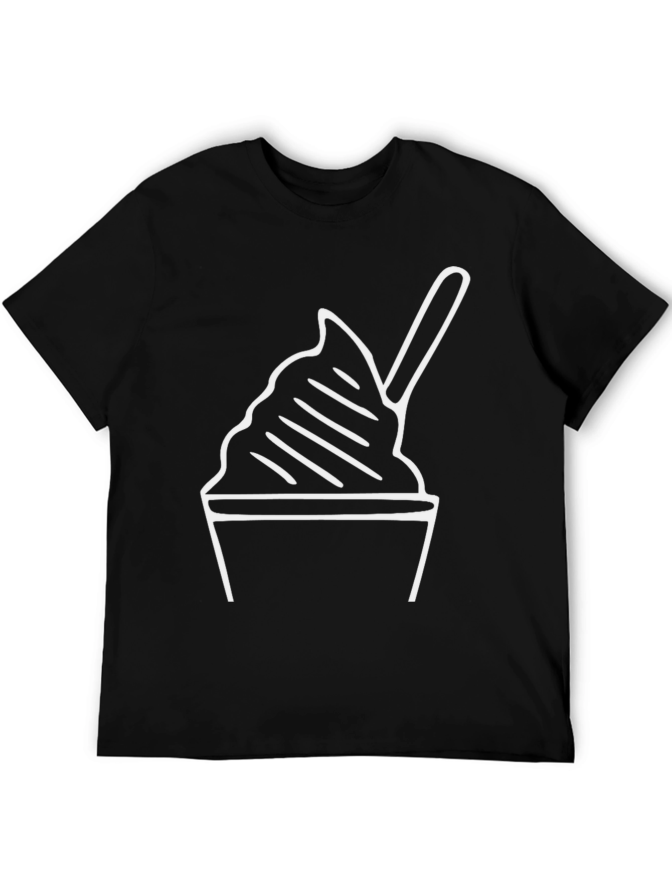 Minimalist Ice Cream T-Shirt