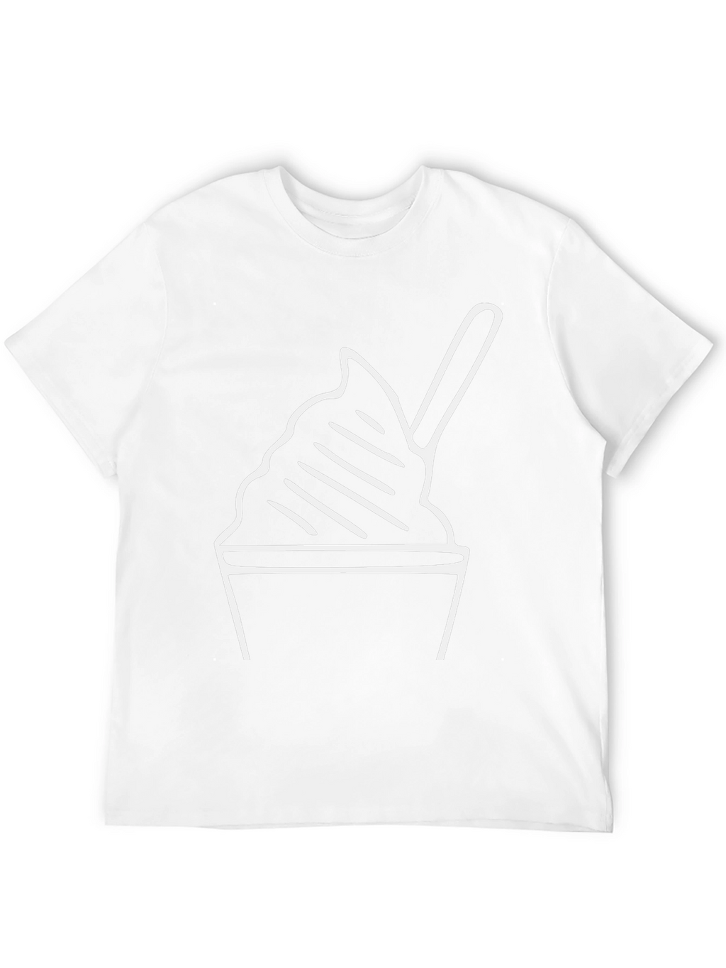 Minimalist Ice Cream T-Shirt