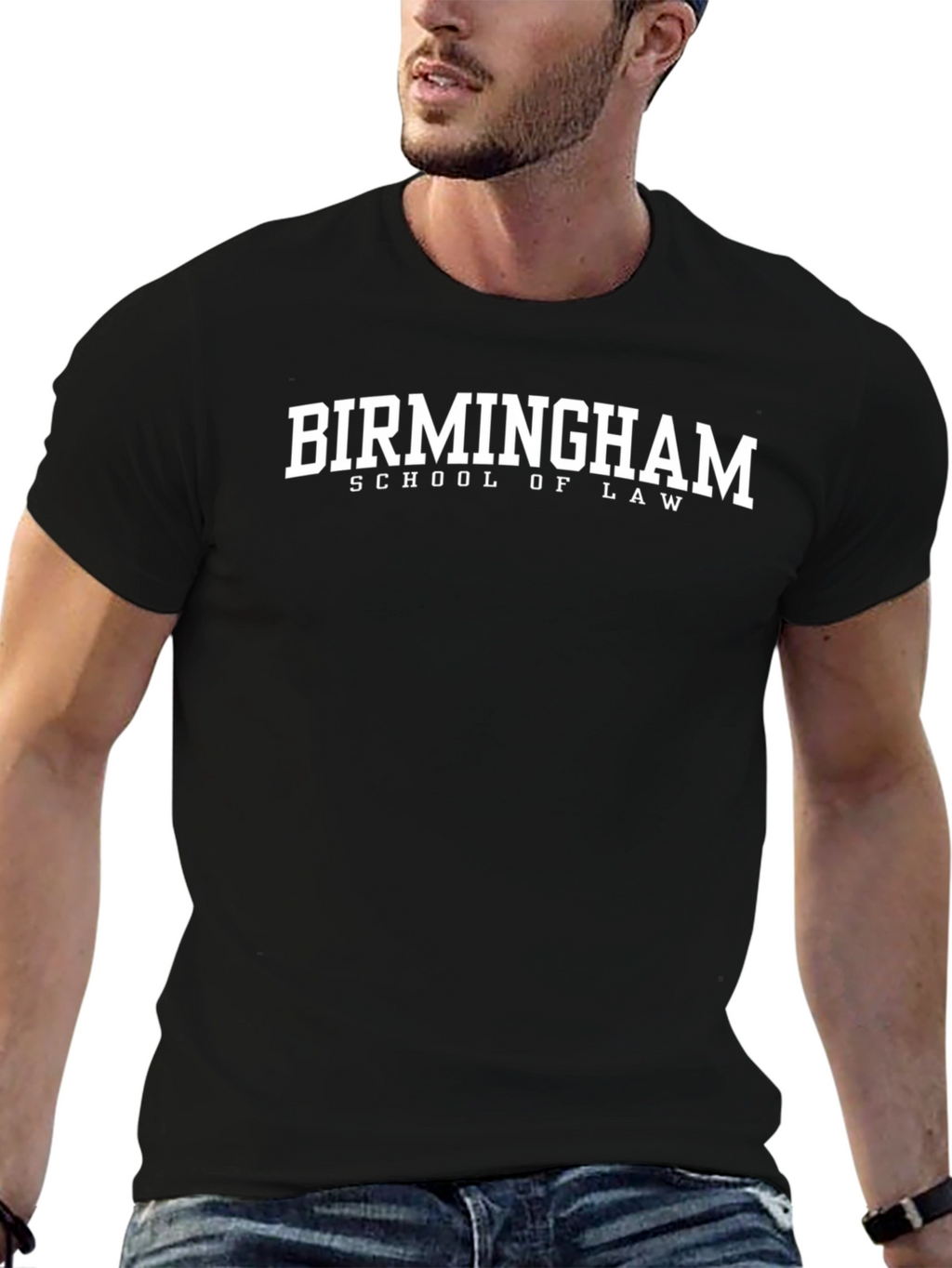 Birmingham School of Law Black T-Shirt