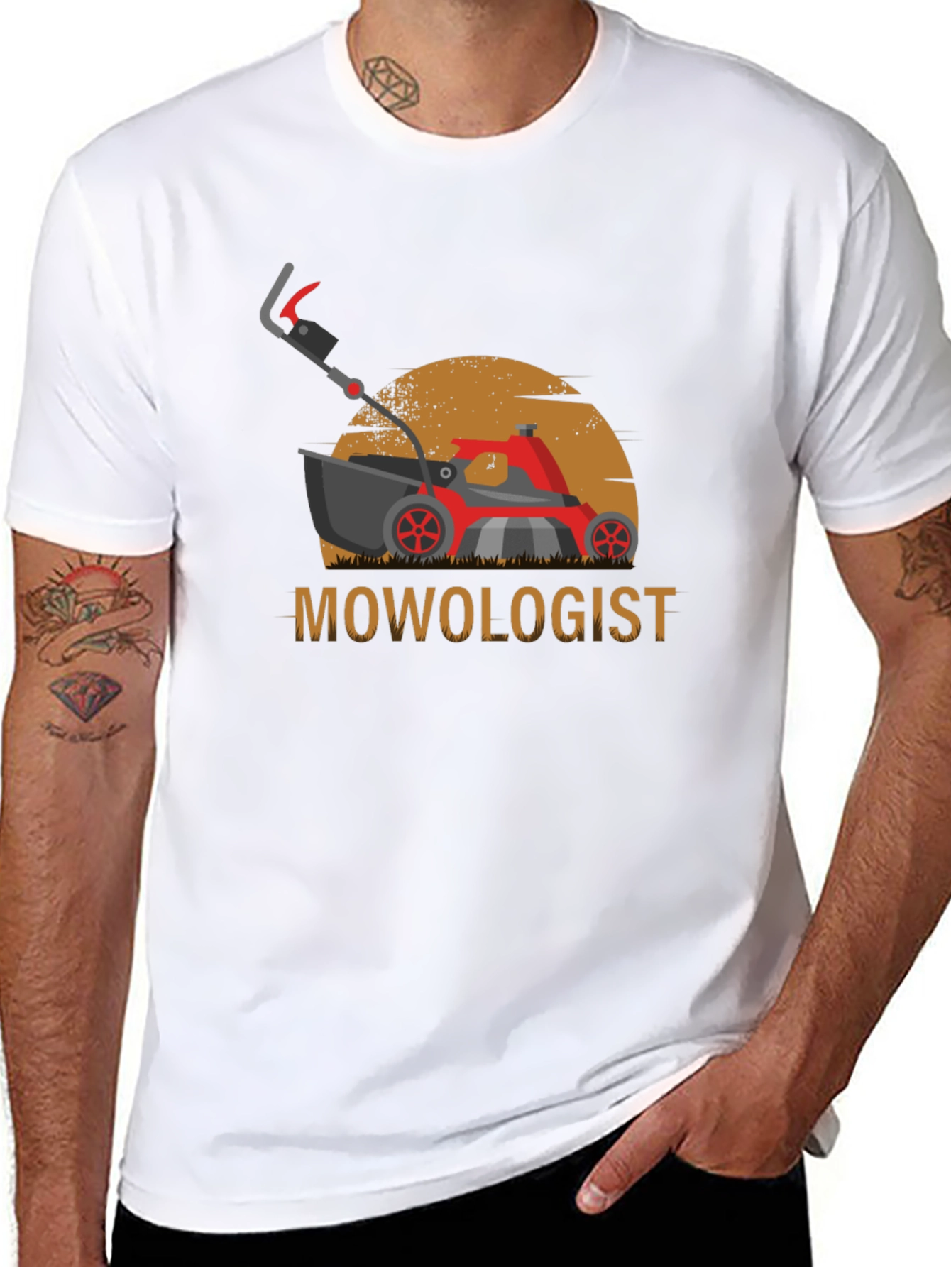 Mowologist T-Shirt: Lawn Mower Humor