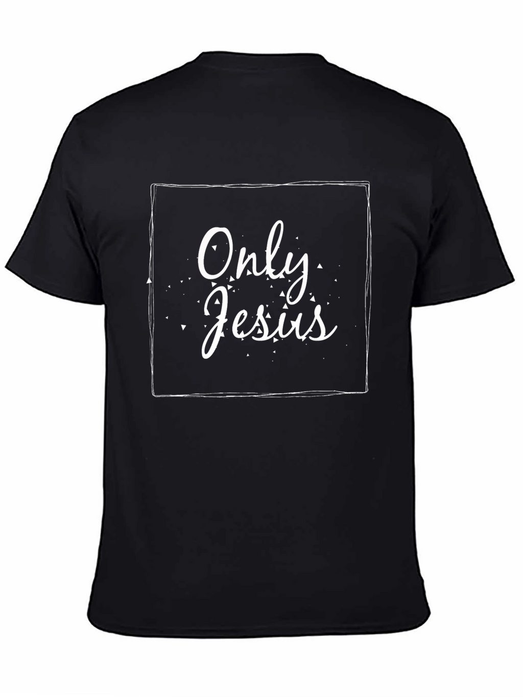 Only Jesus T-Shirt - Black Graphic Tee