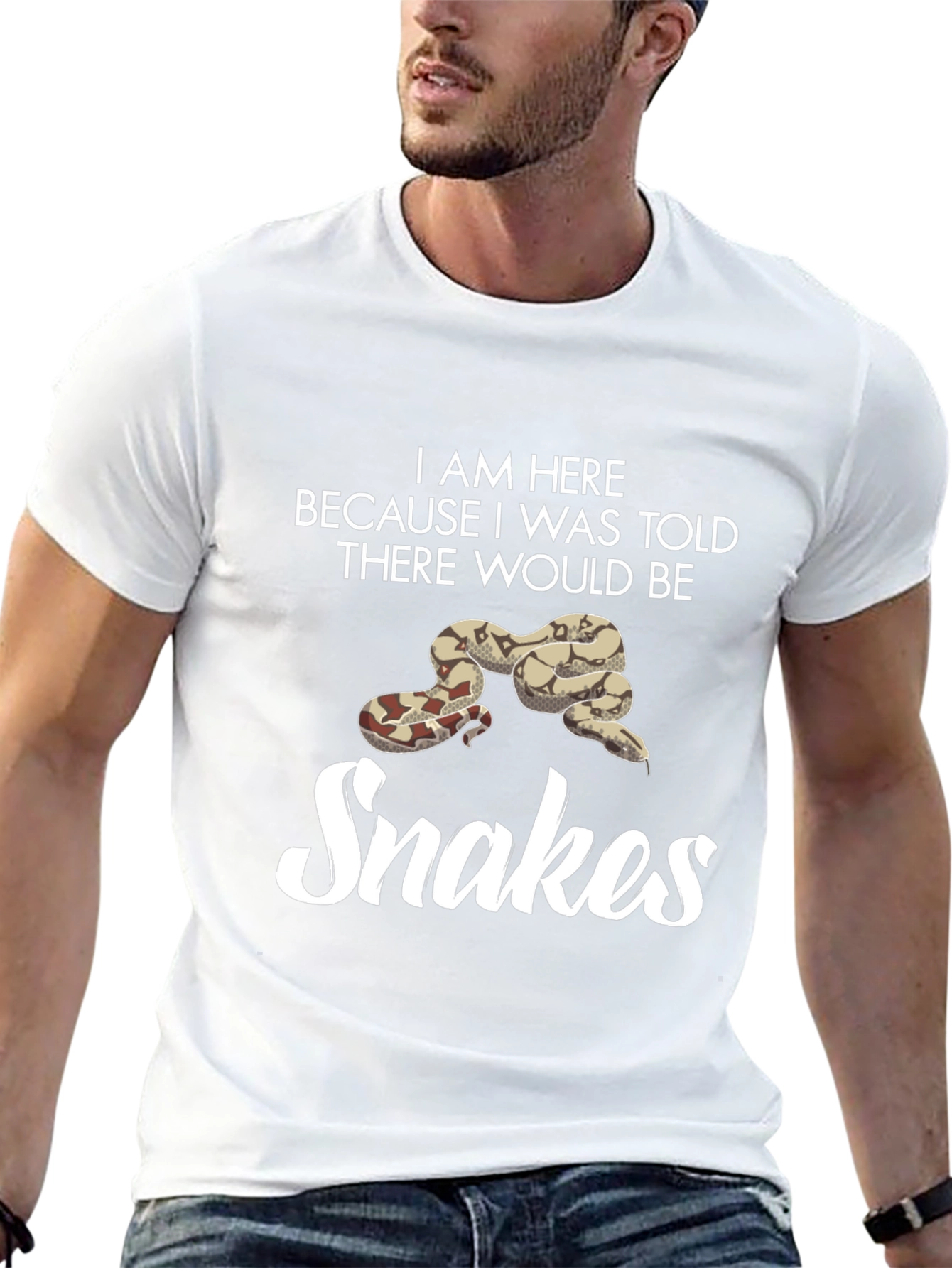 I Am Here for Snakes T-Shirt