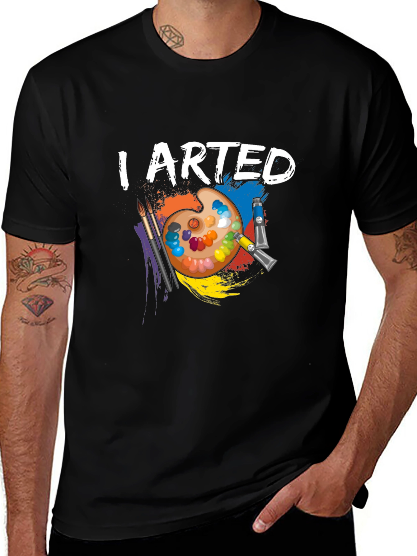 I Arted Artist Palette T-Shirt
