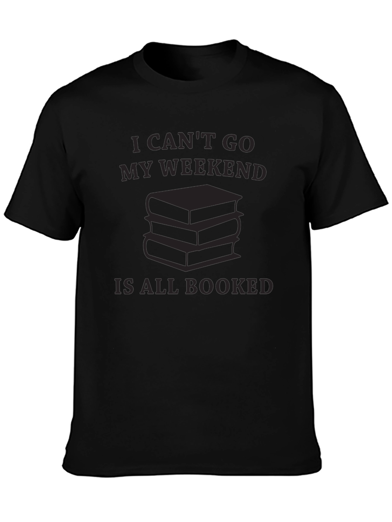 Booked Weekend Graphic T-Shirt
