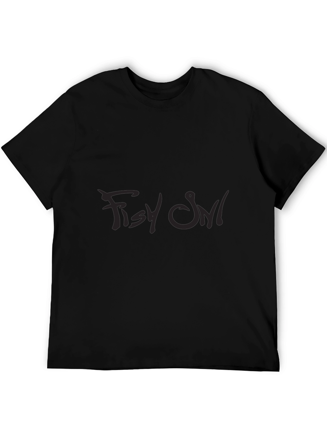 Dark Graphic Tee - Fishy Owl