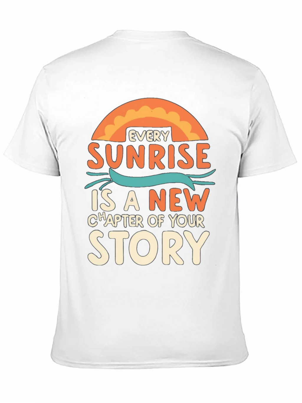 Sunrise Story Graphic Tee - Inspirational T-Shirt