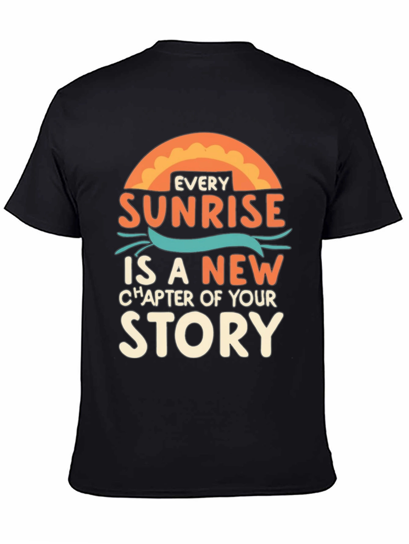 Sunrise Story Graphic Tee - Inspirational T-Shirt
