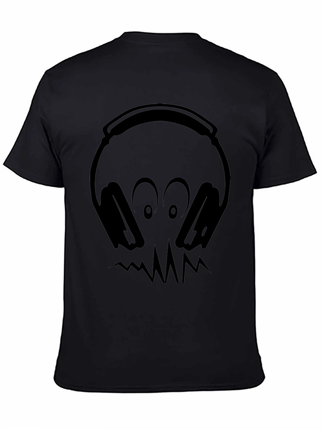 Headphones Skull Graphic T-Shirt
