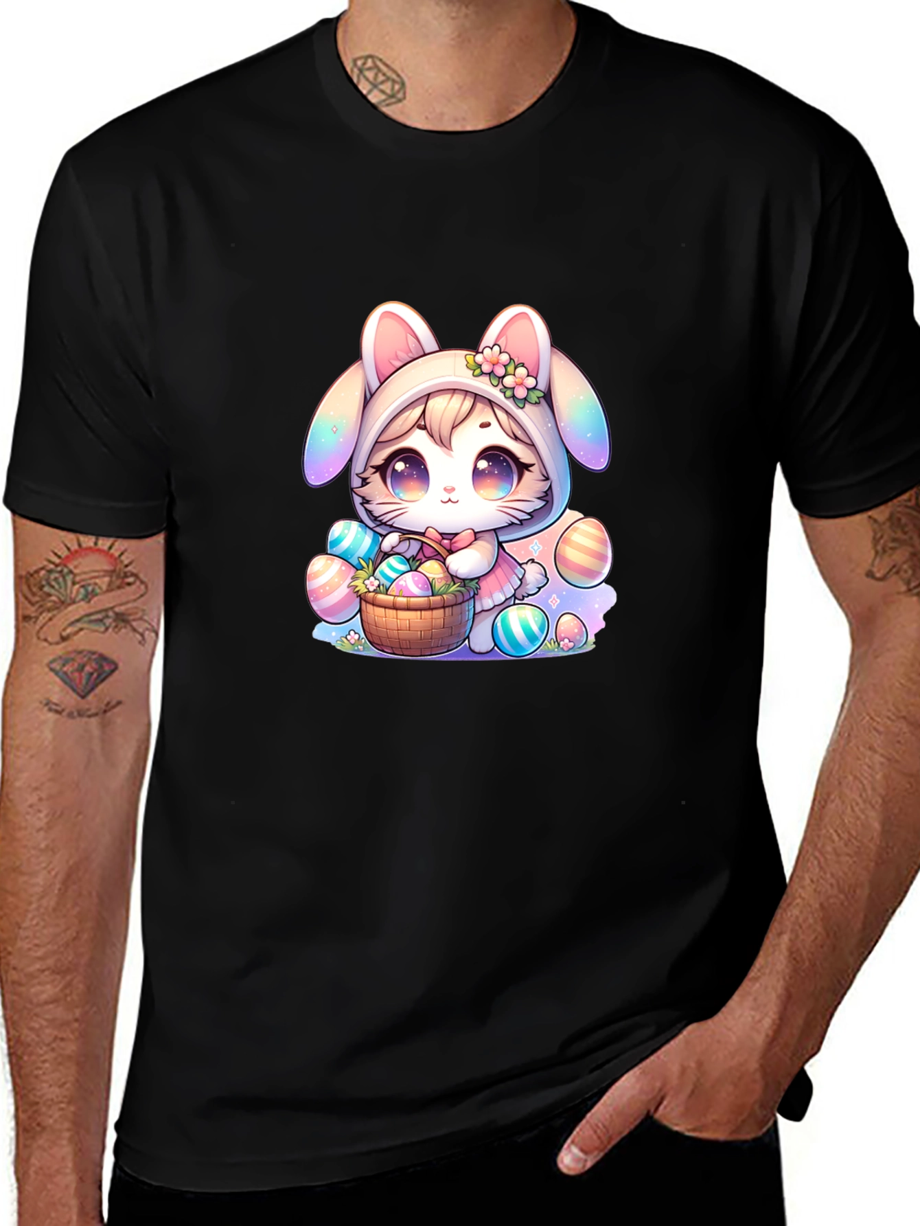 Cute Easter Bunny Kawaii T-Shirt