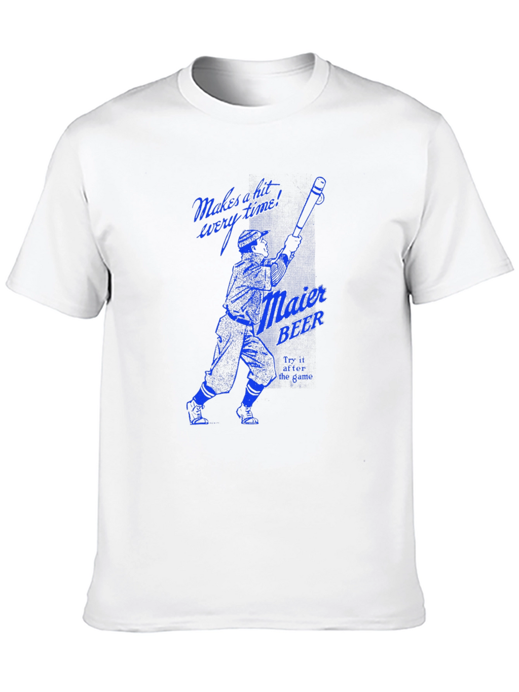 Maier Beer Baseball Graphic Tee - Black