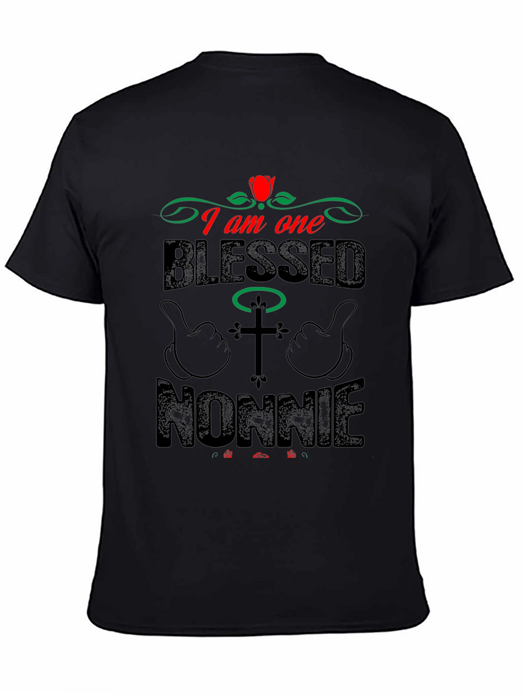Blessed Nonnie T-Shirt - Christian Mens Tee