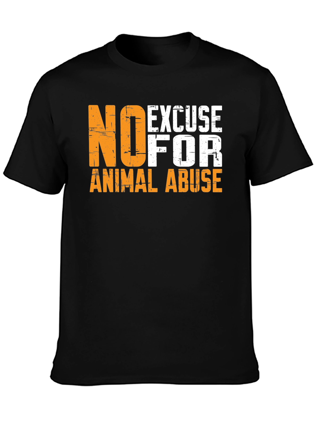 No Excuse for Animal Abuse Graphic Tee