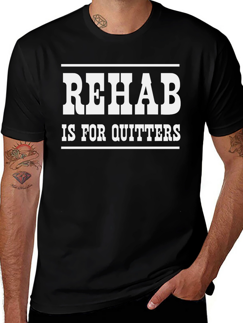 Rehab Is For Quitters Graphic Tee
