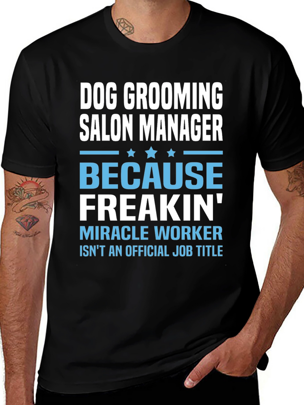 Dog Grooming Salon Manager T-Shirt