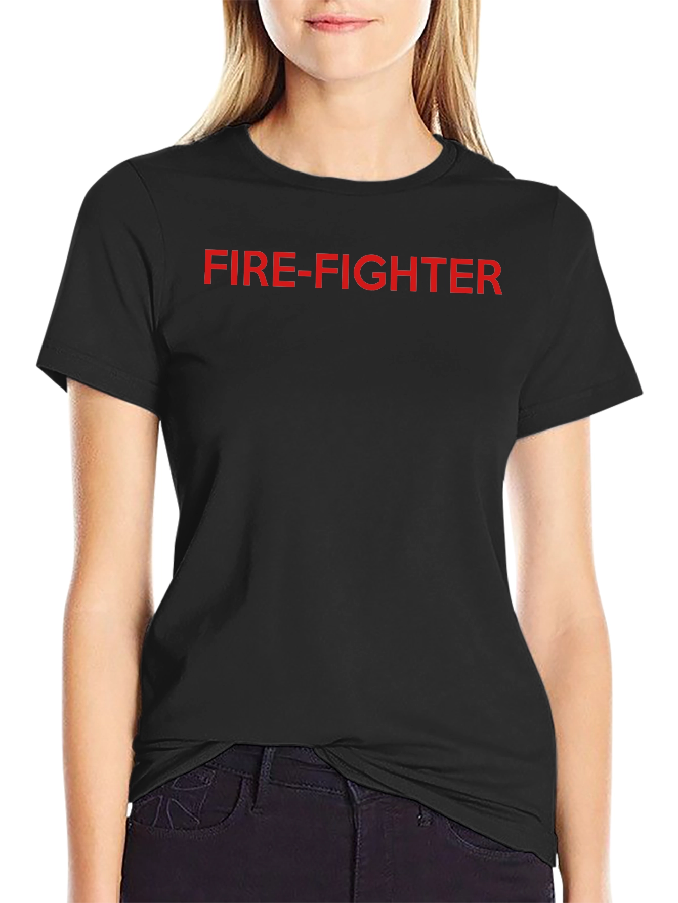 Fire-Fighter Graphic Tee - Heroic Design