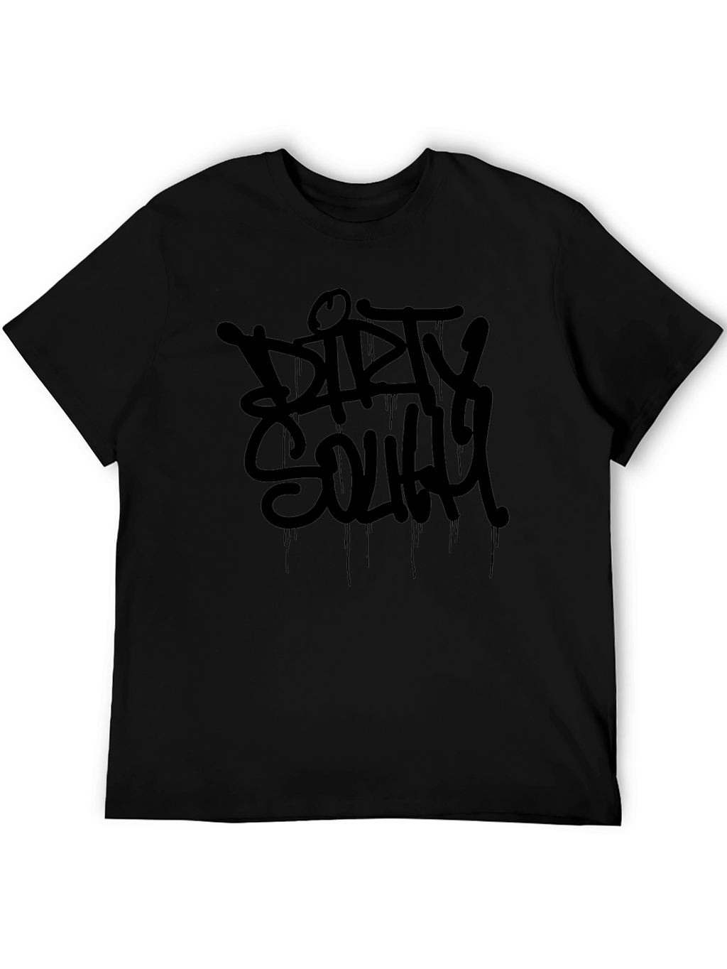 Dirty South Black Graphic Tee - Urban Style