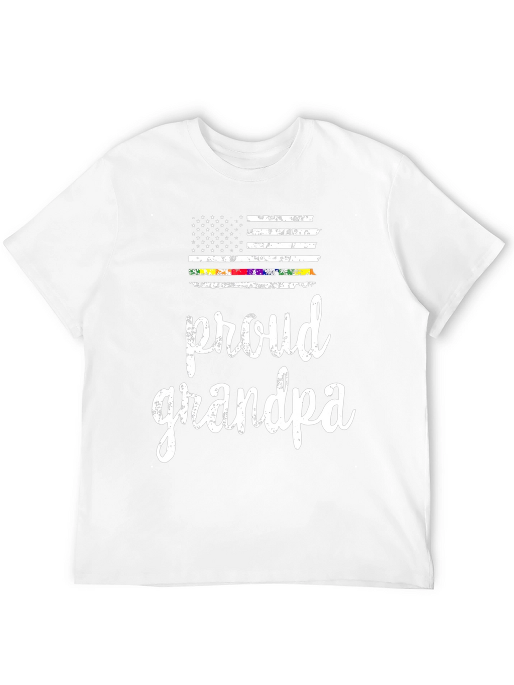 Proud Grandpa Flag T-Shirt