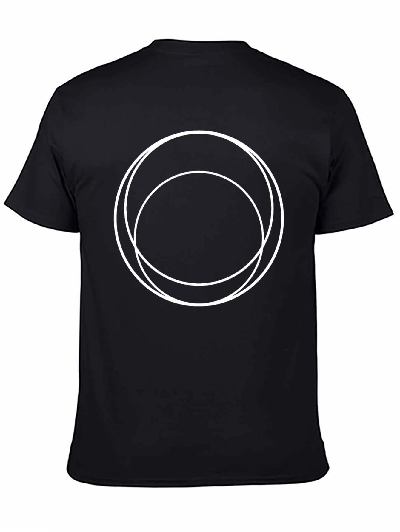 Geometric Circles Graphic Tee - Casual Comfort