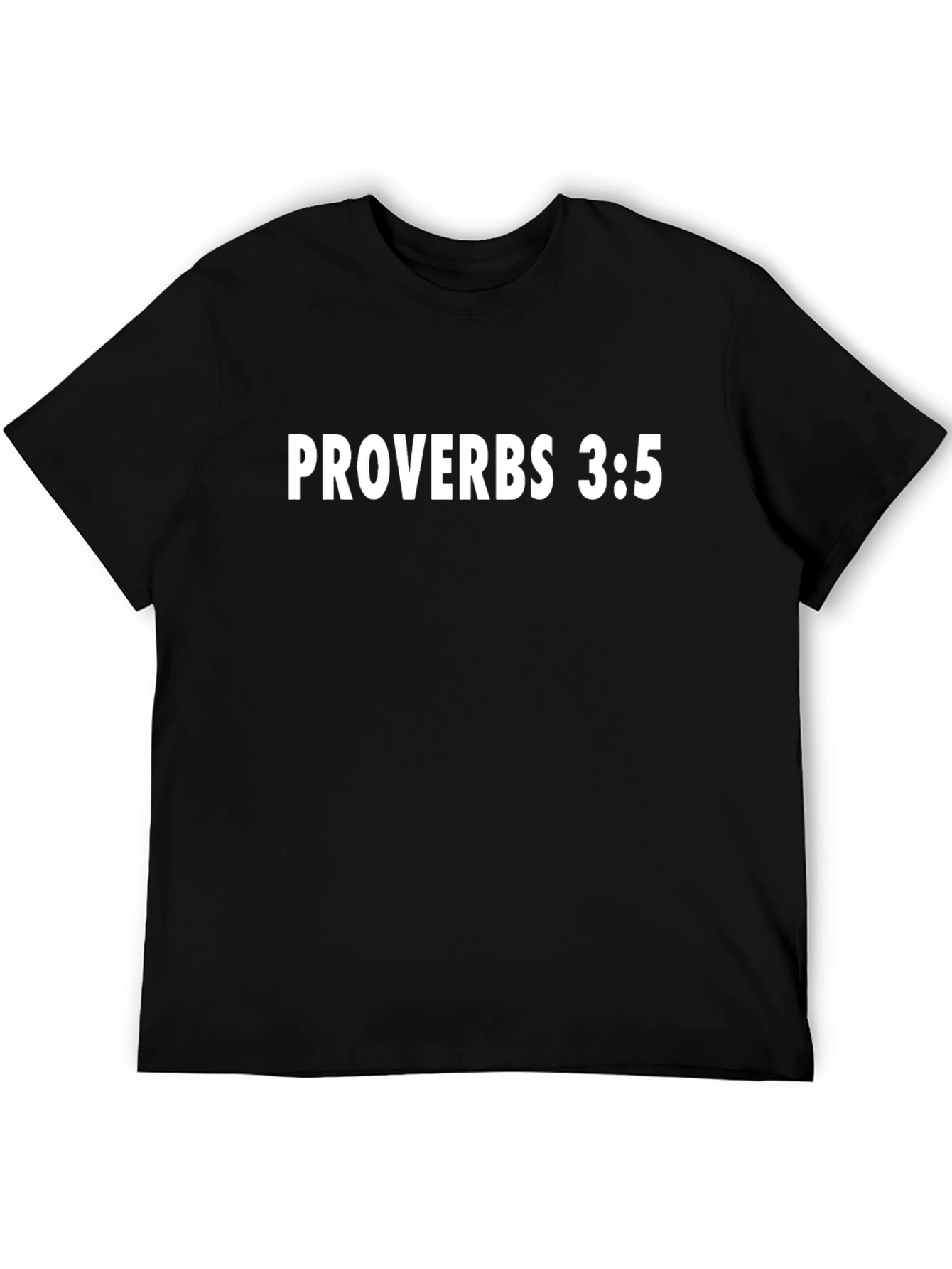 Proverbs 3:5 Graphic Tee - Trust in The Lord T-Shirt