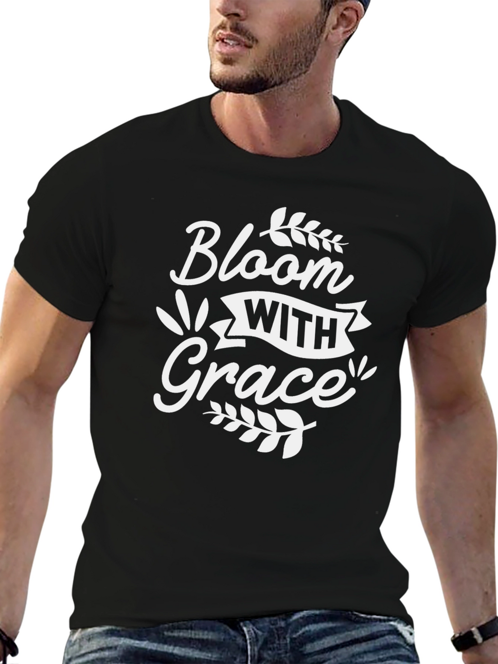 Bloom With Grace Graphic T-Shirt