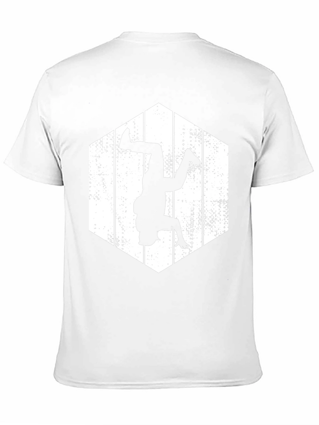 Black Hexagon Breakdancer Graphic Tee