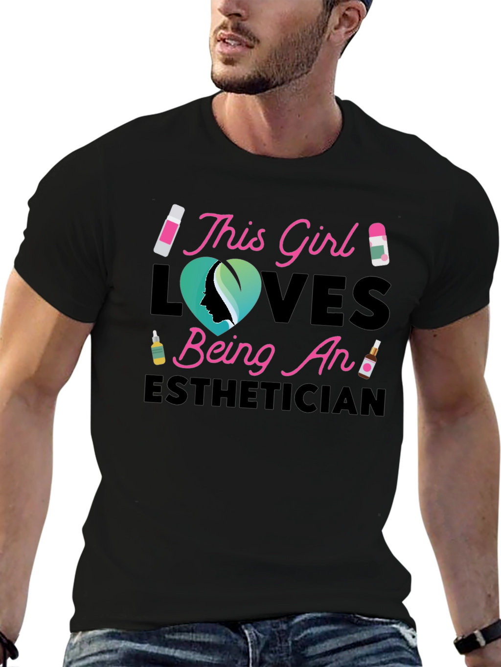 Esthetician Girl T-Shirt - Gift for Beauty Lovers