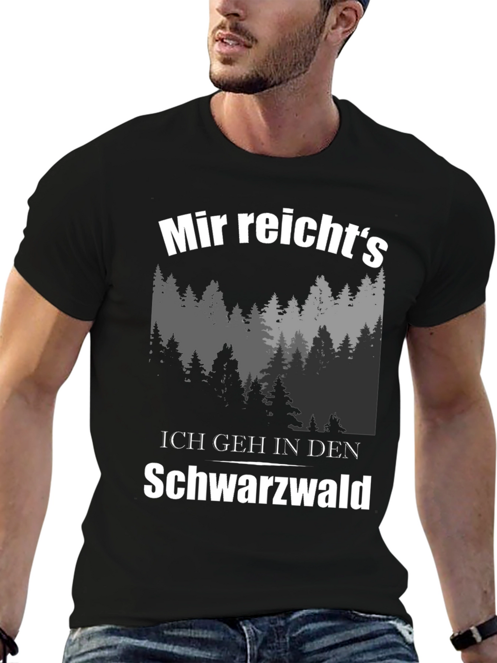 Black Forest T-Shirt: Ich geh in den Schwarzwald